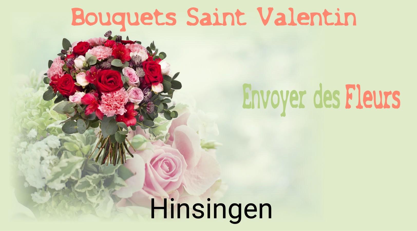 Roses de Saint-Valentin livrées à Hinsingen